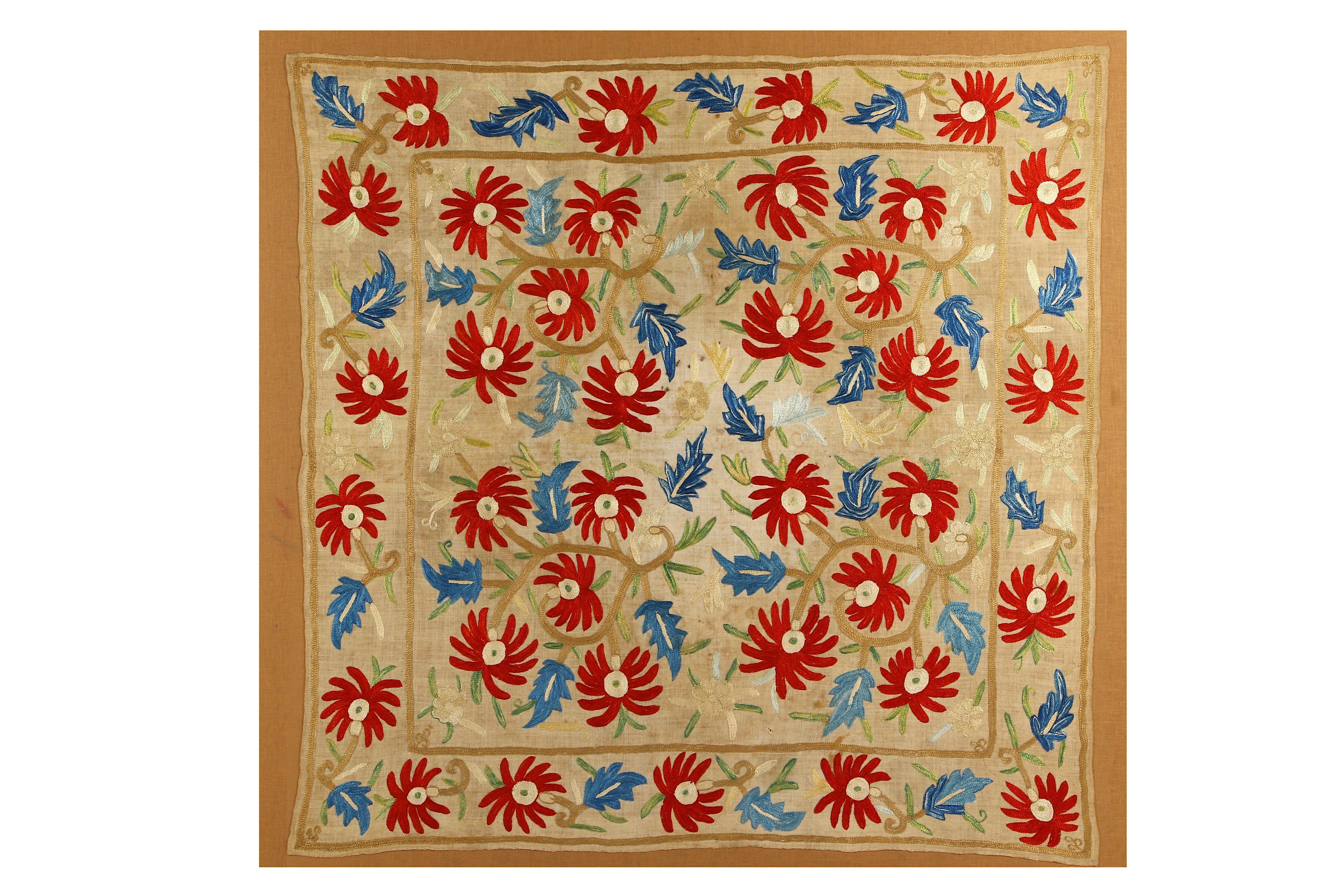 AN OTTOMAN EMBROIDERED PANEL (BOCHA) - Image 2 of 9