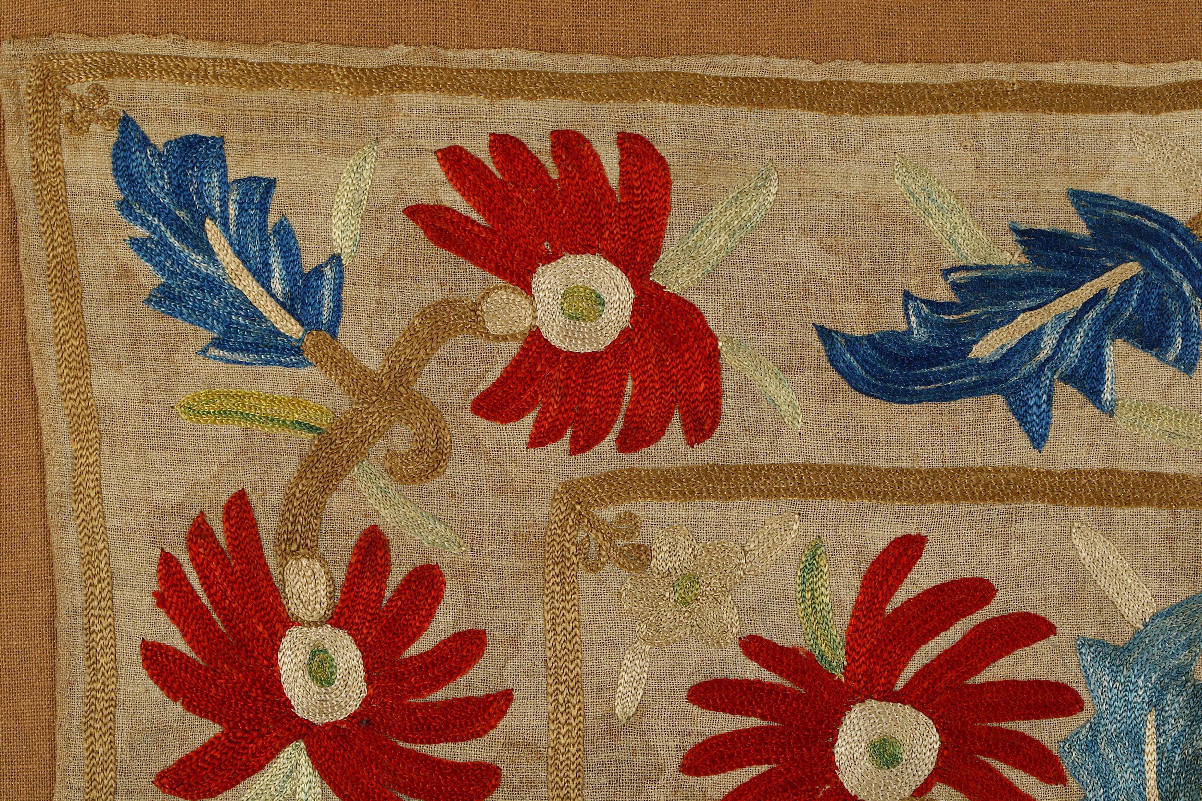 AN OTTOMAN EMBROIDERED PANEL (BOCHA) - Image 5 of 9