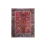 AN ANTIQUE NERIZ RUG, SOUTH-WEST PERSIA