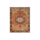 AN ANTIQUE HERIZ CARPET, NORTH-WEST PERSIA approx: 12ft.6in. x 10ft.(382cm. x 305cm.) Very good