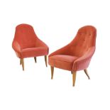 KERSTIN HORLIN HOLMQUIST- A pair of Little Eva chairs, 1950s