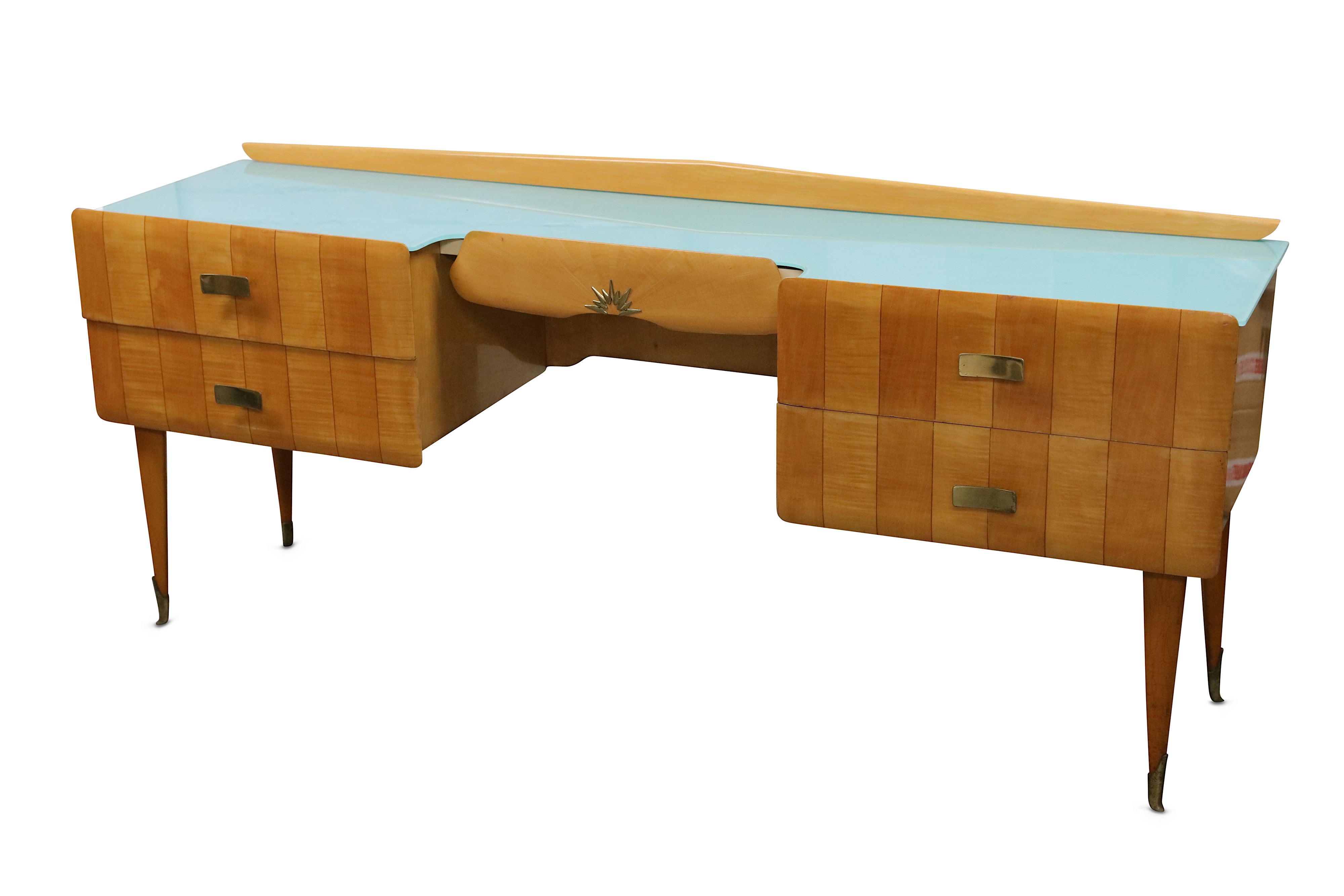 ITALY: A Dressing Table, 1940s in the manner of Osvaldo Borsani