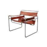 AFTER MARCEL BREUER: A Wassily Chair, probably 1980s Italian production