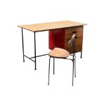 ATTRIBUTED TO JOHN & SYLVIA REID- A Desk and Chair, 1950s