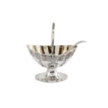 A Victorian provincial sterling silver sugar basket, Exeter 1879 by Josiah Williams & Co