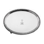 A George III sterling silver salver, London 1808 by William Bennett (reg. 1 June 1796, died 1825)