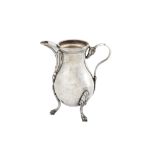 A Joseph II Austrian 13 loth (812 standard) silver milk jug, Klagenfurt 1780 by MS (untraced)