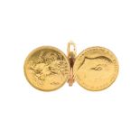 SOVEREIGNS EDWARD VII GOLD POCKET WATCH