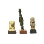 A GROUP OF EGYPTIAN AMULETS