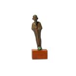 AN EGYPTIAN BRONZE PTAH