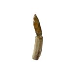 AN EGYPTIAN PRE-DYNASTIC FLINT KNIFE