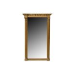 A Regency giltwood pier mirror
