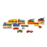 A collection of boxed and unboxed Dinky toys