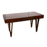 A 20th Century design desk or console table,