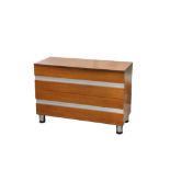Ico Parisi, a teak chest of drawers, designed 1960s for MIM, Rome
