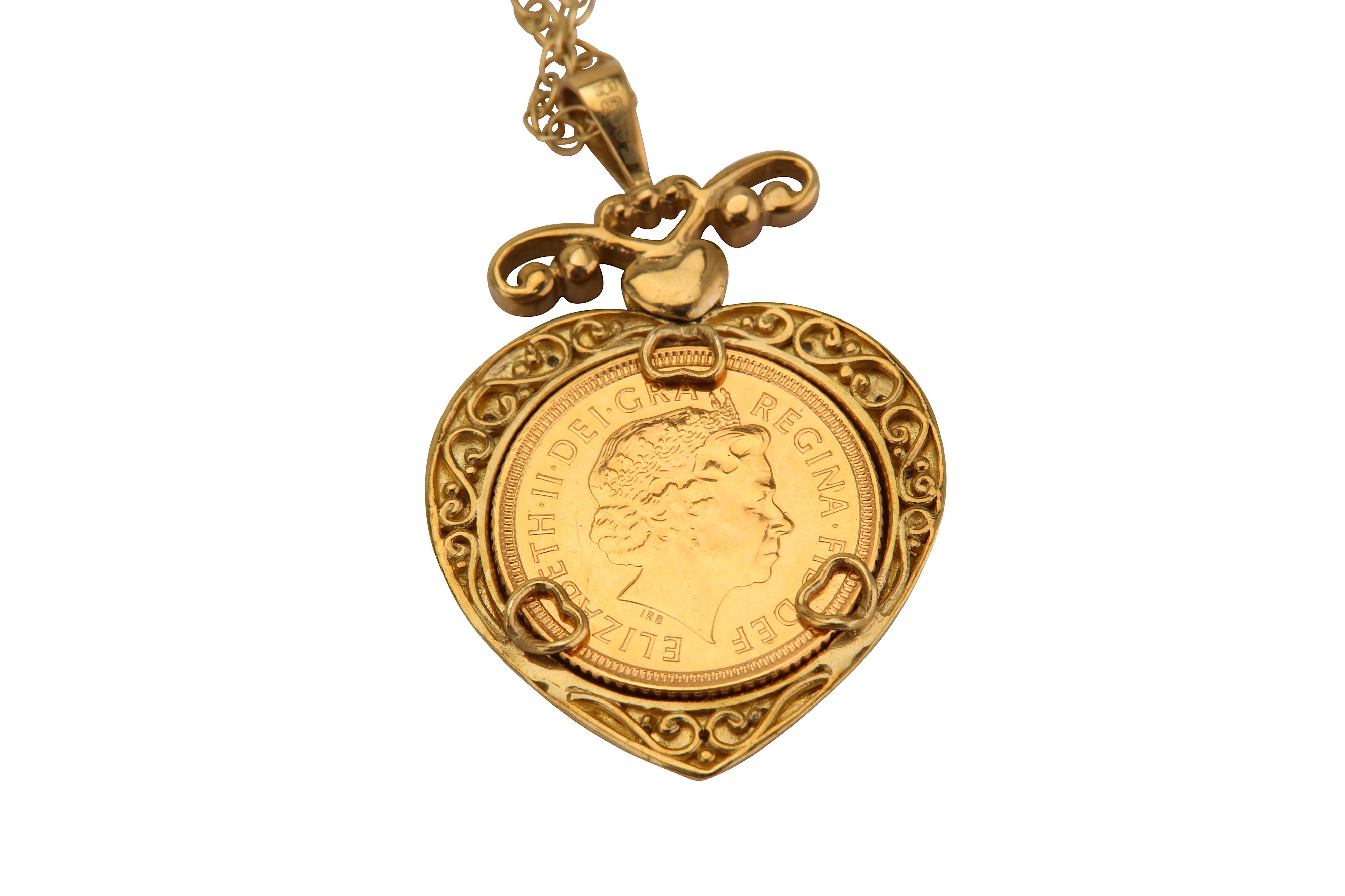 A half sovereign necklace - Image 2 of 2