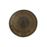 A circa 1900 Ethiopian or Abyssinian circular domed shield
