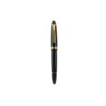 A German Mont Blanc Meisterstuck fountain pen with a 14k gold nib numbered 4810,