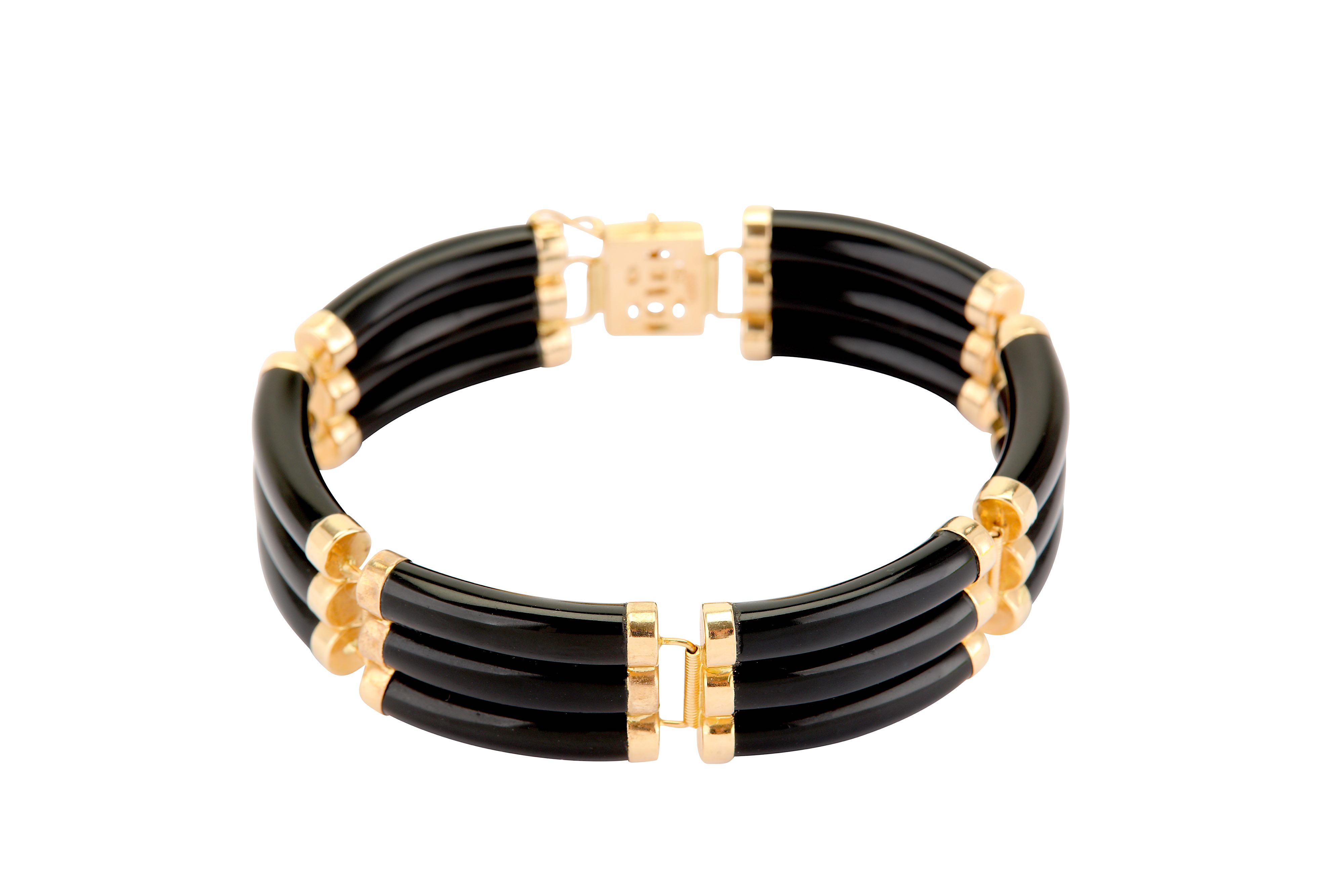 An onyx bracelet