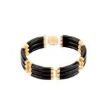 An onyx bracelet