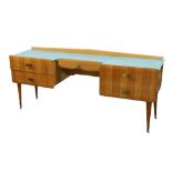 Italy, a dressing table, 1940s in the manner of Osvaldo Borsani