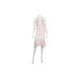 Christian Dior Boutique Pink Monogram Halterneck Dress - size 38
