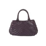 Bottega Veneta Small Purple Handbag