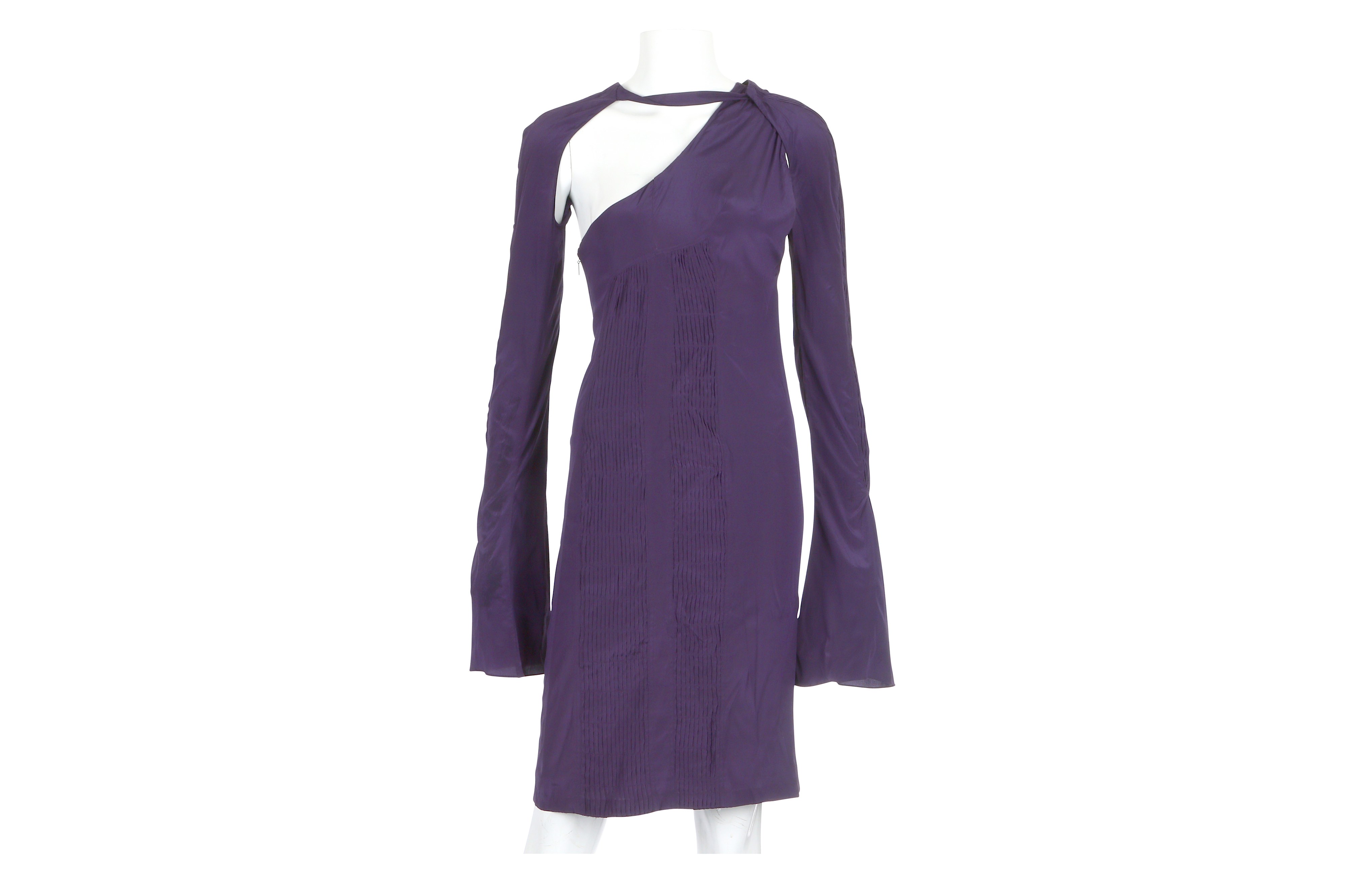 Tom Ford for Gucci Purple Silk Dress - size 40