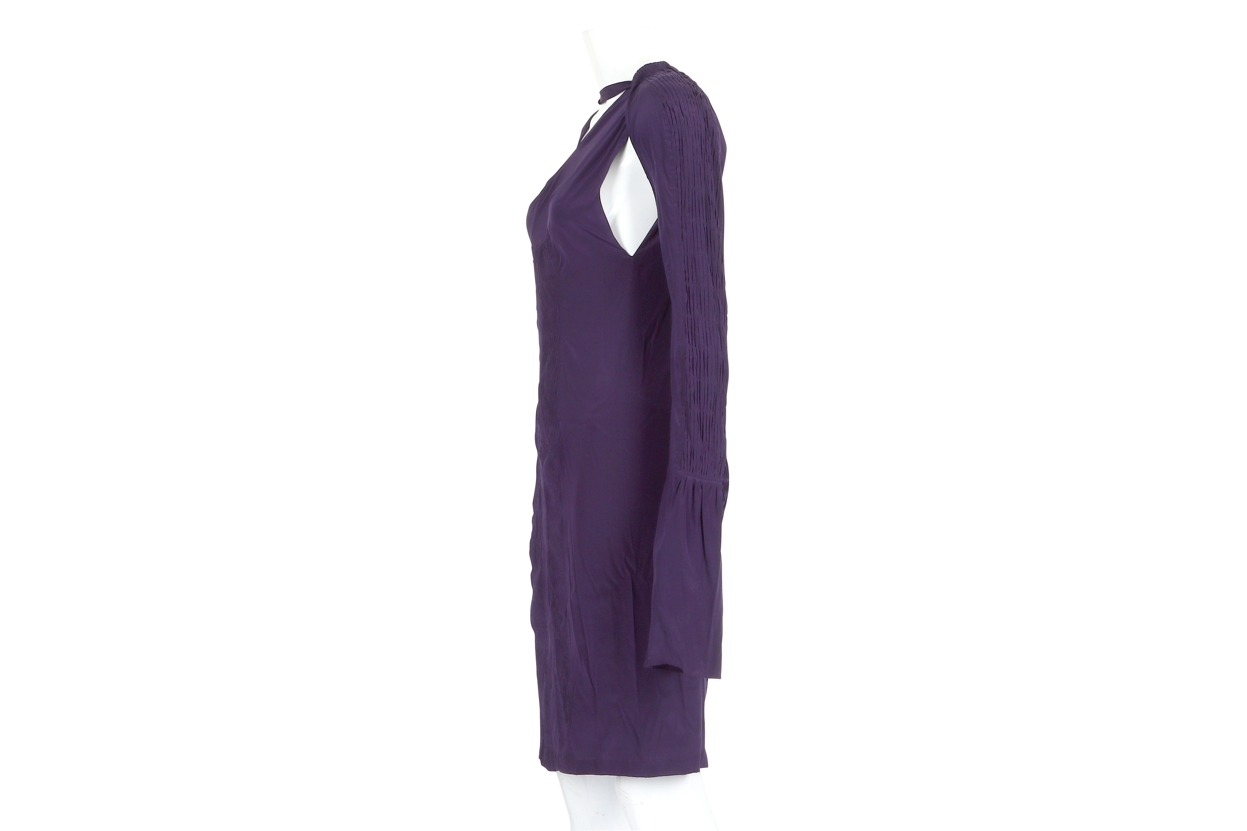 Tom Ford for Gucci Purple Silk Dress - size 40 - Image 4 of 7