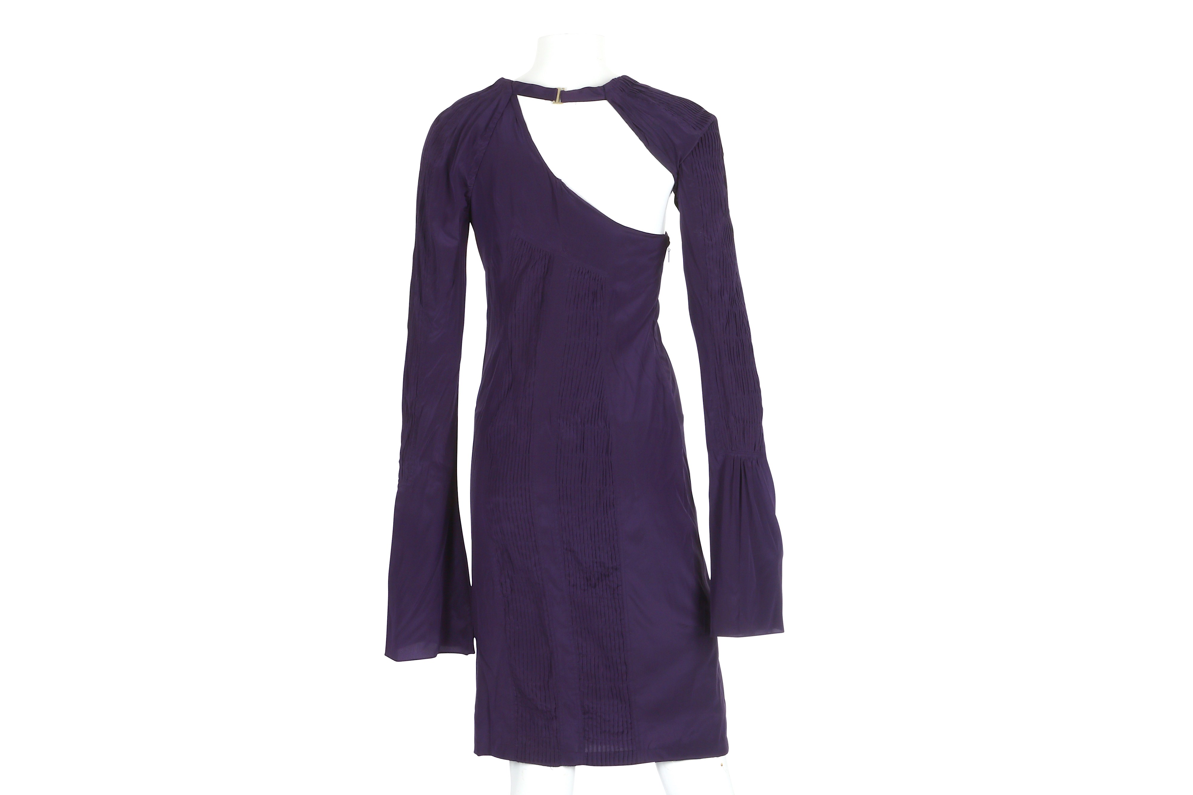 Tom Ford for Gucci Purple Silk Dress - size 40 - Image 5 of 7