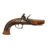 A late 18th Century Belgian flintlock pistol