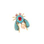 A bug brooch