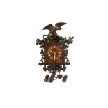 A 19th Century black forest cuckoo clock