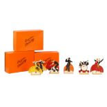 A collection of limited edition Wedgwood Clarice Cliff Age of Jazz figures