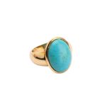 A turquoise ring