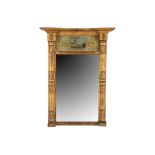 An early 19th Century gilt pier mirror