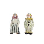 Two 20th Century studio pottery clowns,