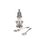 An Elizabeth II sterling silver sugar caster, London 1970 by Richard Comyns