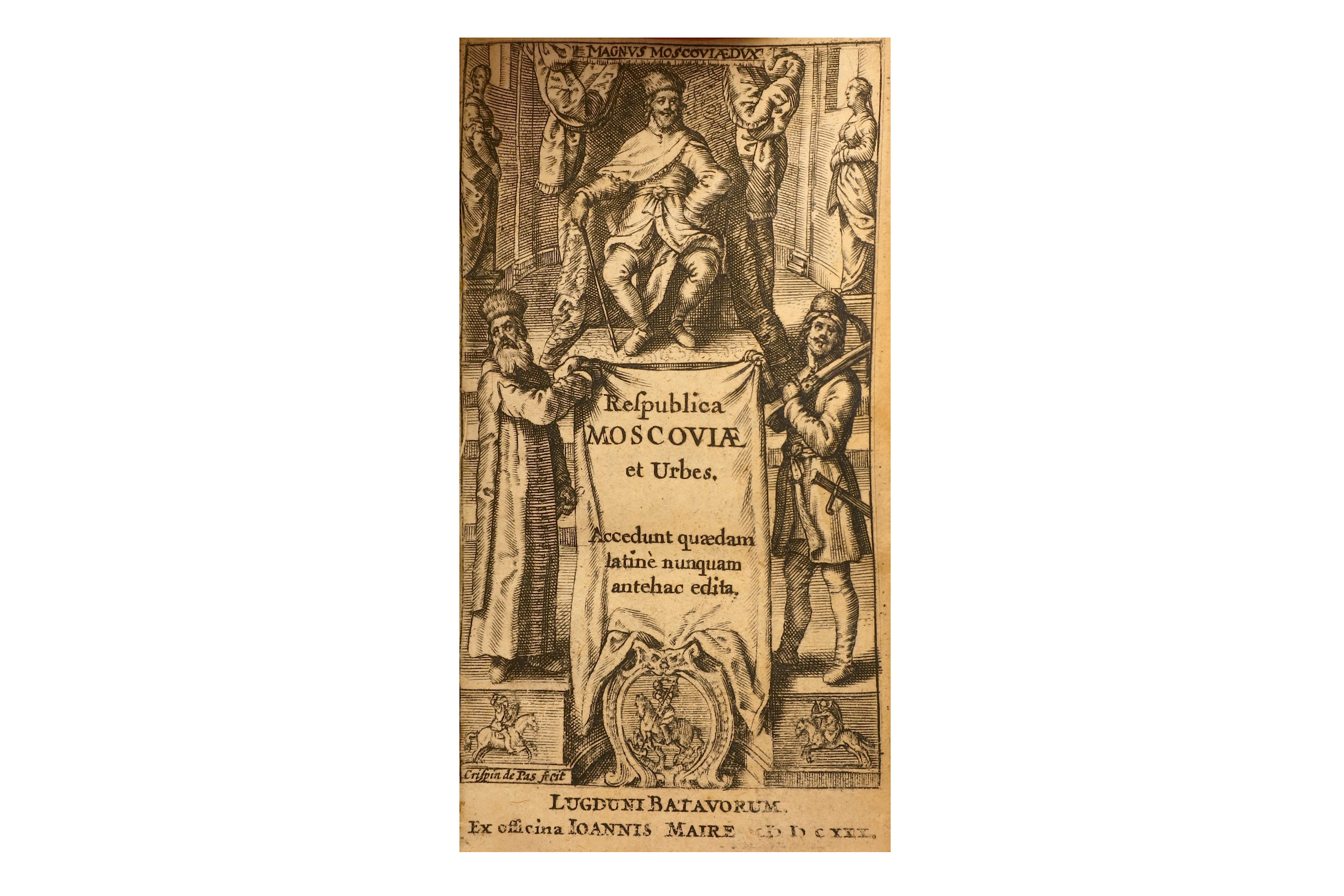 [Boxhorn (Marcus Zuerius), ed.] Respublica Moscoviae et urbes