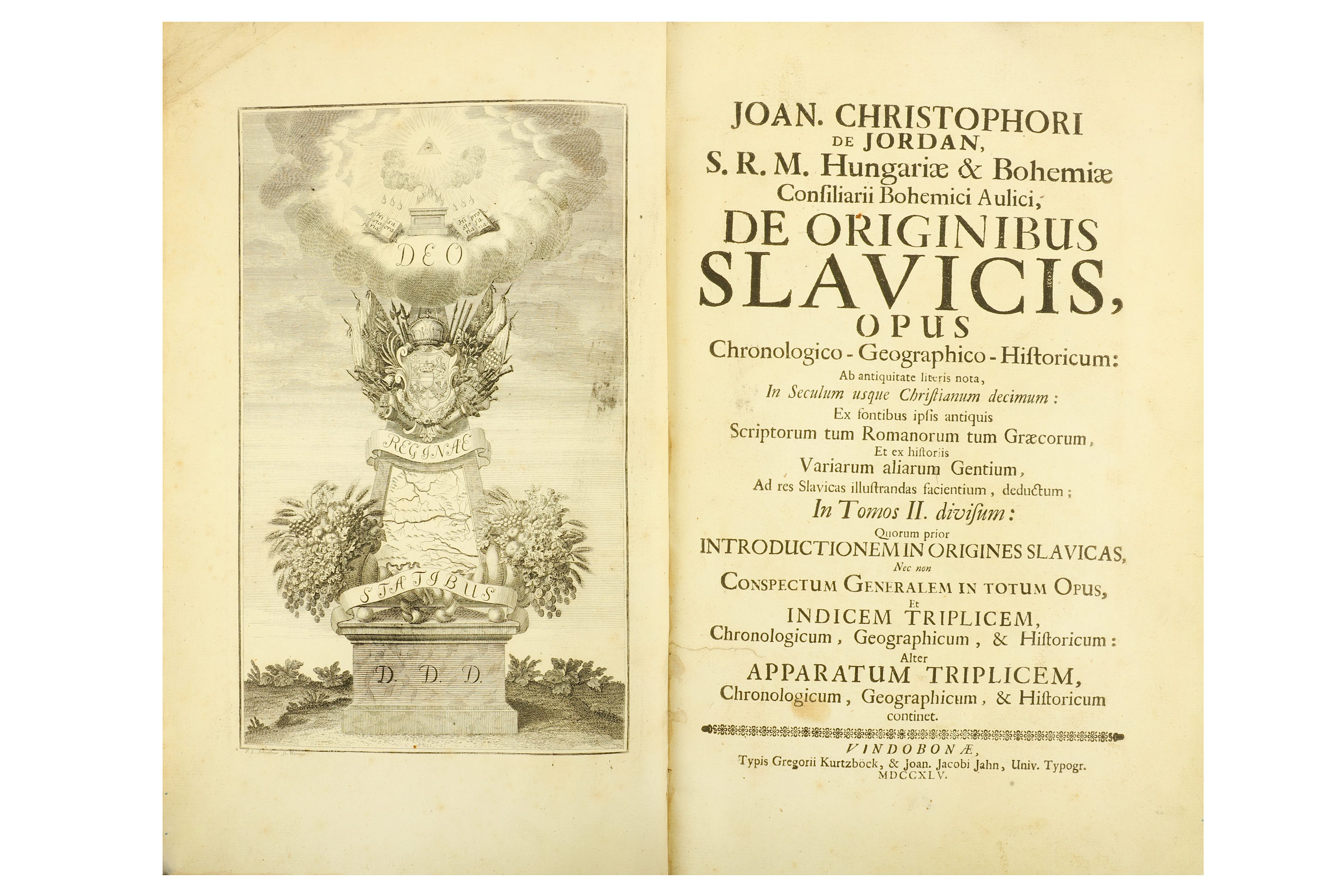Jordan von (Johannes Christophor) De originibus slavicis - Image 5 of 5