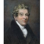 Late 18th Century English School /James Rowe/bust portrait,