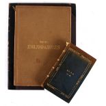 Atlas to the Topographical Dictionary of England, 1845, 4to, half leather, folding engraved maps,