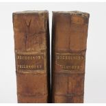 Nicholson, William. Introduction to Natural Philosophy, 1782, 2 volumes, 8vo, contemporary qtr.