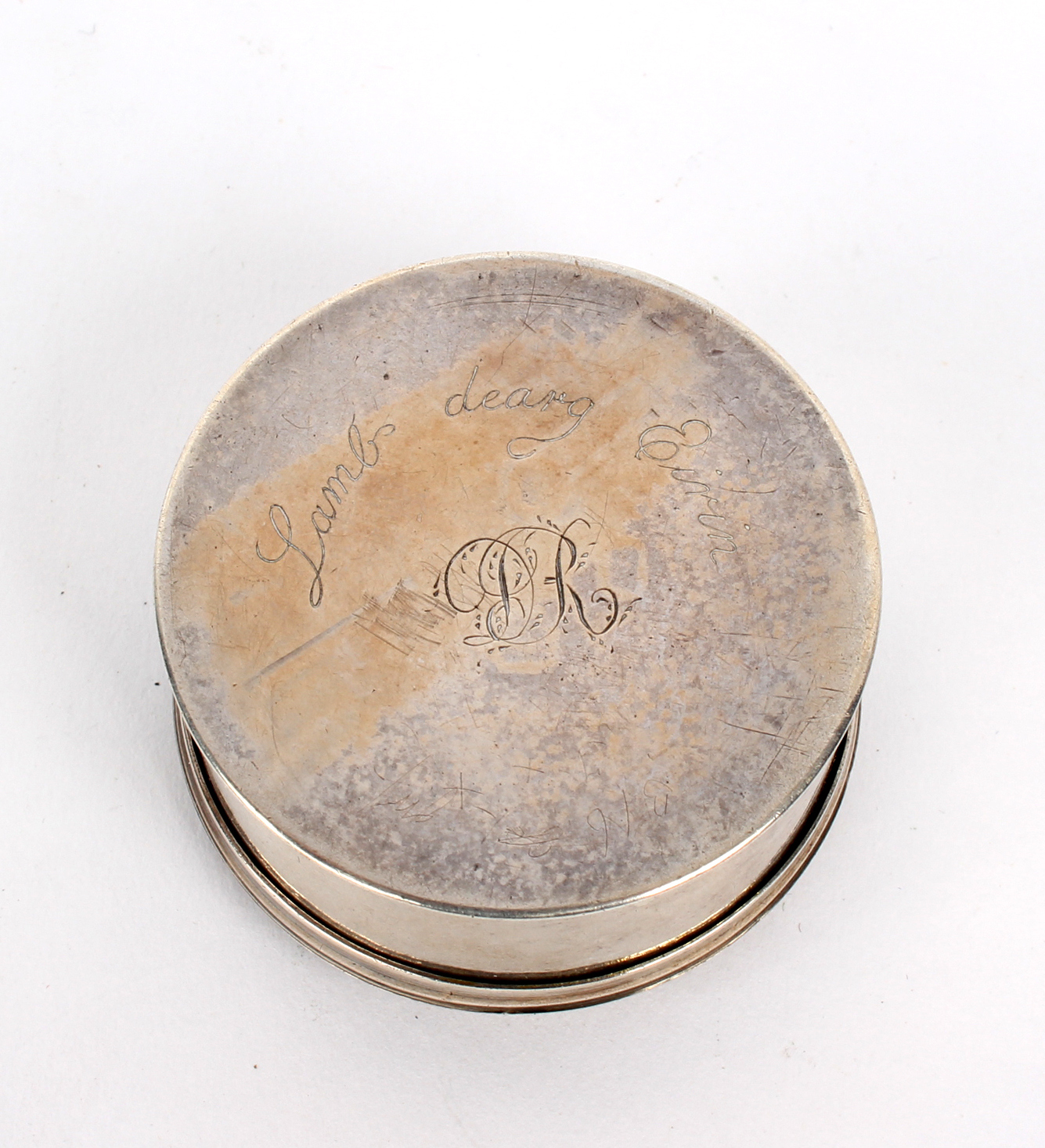 An Irish silver and silver gilt box, William Bond, Dublin 1808, - Image 3 of 4