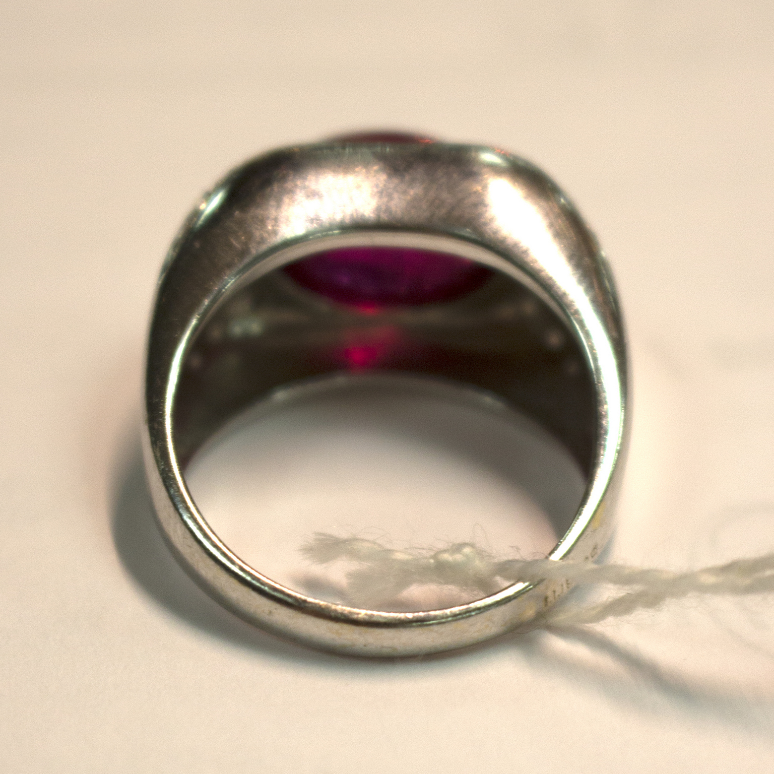 A rubellite and diamond dress ring, - Image 5 of 5