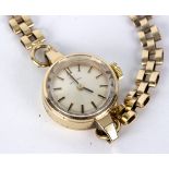 A lady's Omega wristwatch,