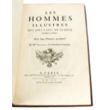 Perrault, Charles. Les Hommes Illustres, Paris 1696-1700, 2 vol.