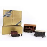 A Hornby LMS Locomotive and tender and two Super-Cut 'Victory' jigsaw puzzles,