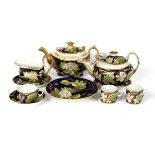 A New Hall part tea and coffee service, pattern 779, circa 1810,