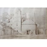 Llewellyn Menzies-Jones/School House/dated 1931/pencil drawing,